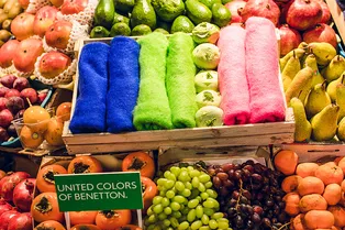 Фрукты-овощи: как прошел первый показ United Colors of Benetton в России