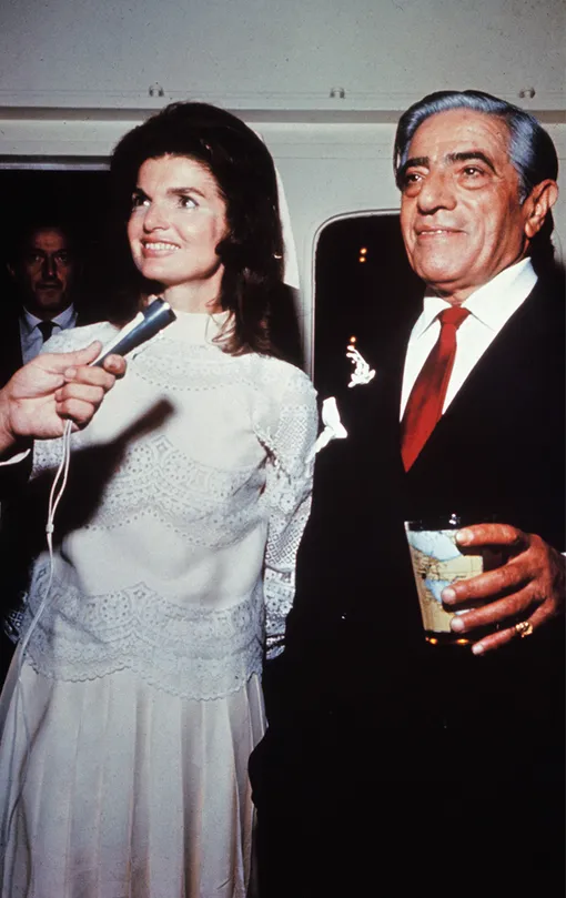 Жаклин Кеннеди и Аристотель Онассис, 1968 год