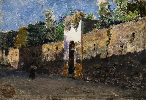 Мариано Фортуни. «Улица Гранателло в Портичи», 1874 Мариано Фортуни. «Улица Гранателло в Портичи», 1874
