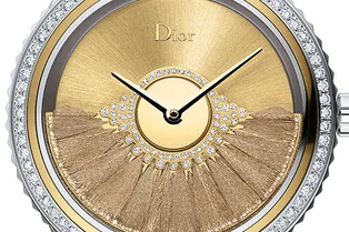 Объект желания: часы Dior, украшенные золотыми перьями