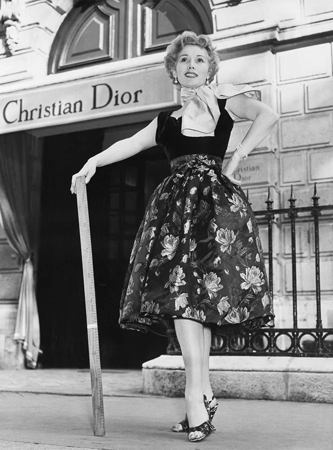 Жа Жа Габор в Christian Dior, Париж, 1953 год