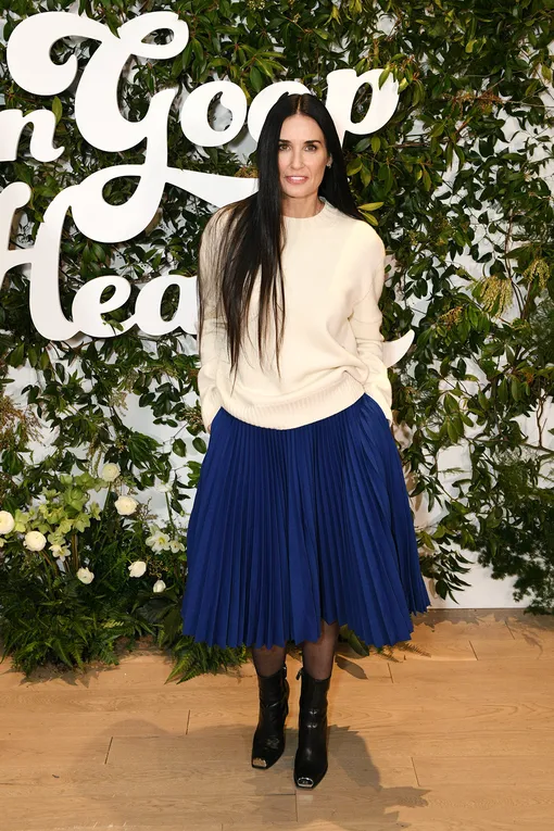 Деми Мур на саммите Гвинет Пэлтроу Деми Мур на саммите Гвинет Пэлтроу