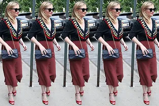 Летняя радуга: Кирстен Данст в Marco de Vincenzo