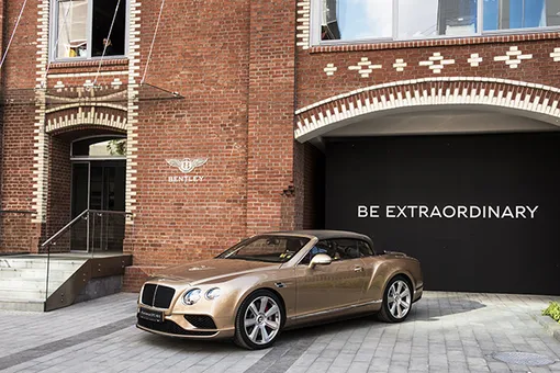 Открытие выставки Bentley. Be Extraordinary