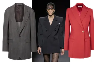 10 жакетов в стиле Saint Laurent, которые можно носить вместо платьев