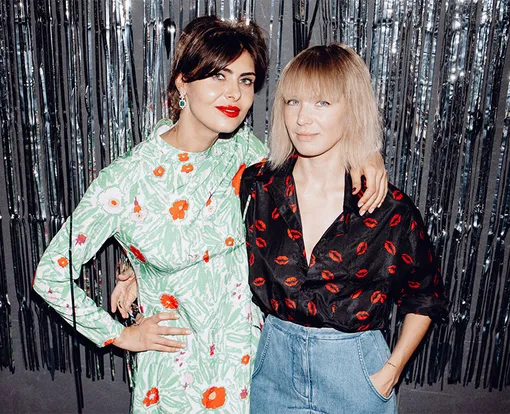 Надежда Оболенцева и Виктория Газинская