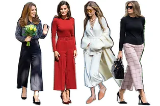 С чем носить кюлоты этим летом