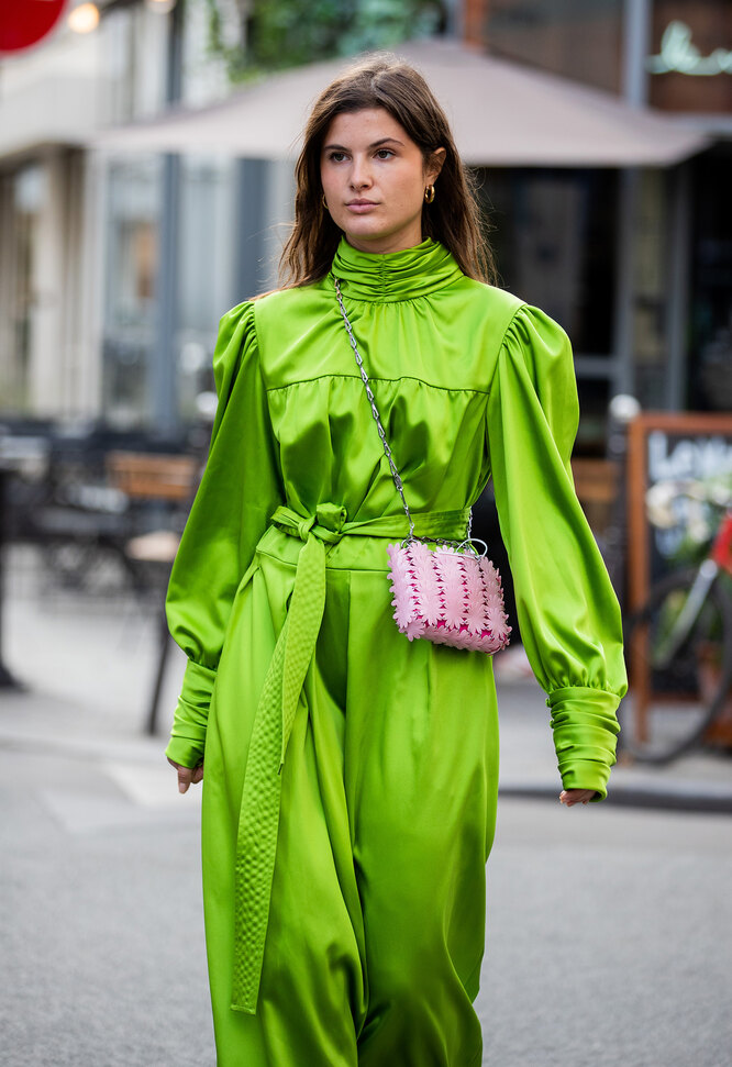 Розовый и зеленый — самое модное сочетание весны 2021