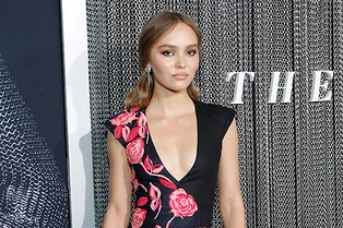 Лили-Роуз Депп и Тимоти Шаламе на премьере «Короля» в Нью-Йорке