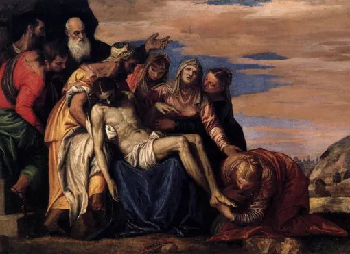 Паоло Веронезе (1528–1588). «Снятие с креста». Около 1547 г. Холст, масло. Городской музей Кастельвеккьо