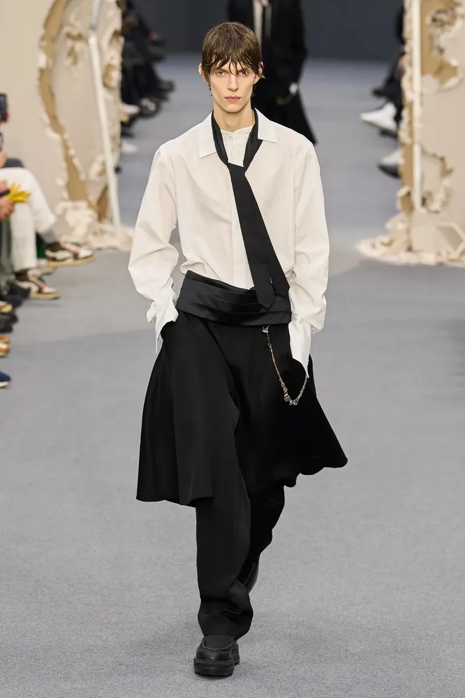 Sacai осень-зима 2026/27