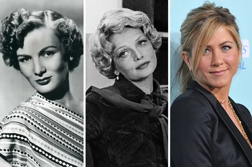 Вероника Лейк, Наталья Кустинская, Дженнифер Энистон