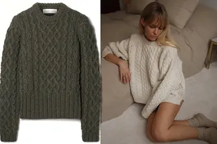 Где найти идеальный свитер с косами для уютных зимних вечеров