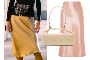 Как «вписать» юбку-слип в деловой гардероб