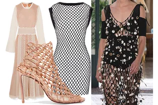 Как приручить главный весенний тренд: 5 вдохновляющих образов с сеткой