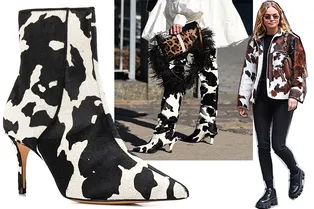 Леопард в прошлом — приручаем коровий принт