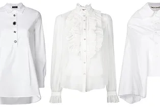 Все на базу: 30 идеальных белых рубашек