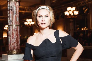 Даша Веледеева, Эвелина Хромченко и Алена Долецкая на показе Ermanno Scervino