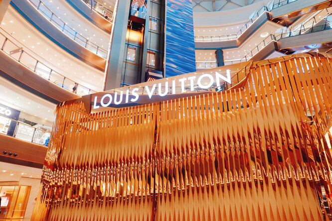 Бутик Louis Vuitton в Шанхае