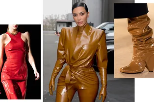 От фетиша к повседневности: как латекс захватил Неделю моды в Париже