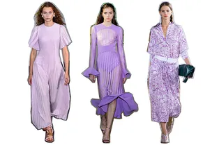 11 лучших весенних платьев в одном из главных оттенков сезона — лавандовом