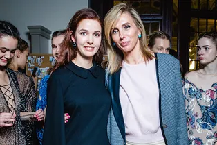 Светлана Бондарчук на показе Alena Akhmadullina