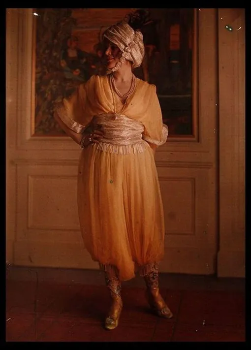 «Гаремный» костюм Poiret, 1920-е