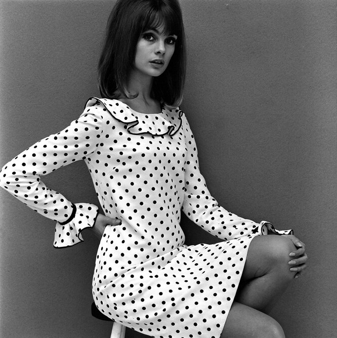 Джин Шримптон в Mary Quant Джин Шримптон в Mary Quant