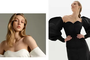 Ультраженственные платья и «правильные» блузы с рукавами-буфами в коллекции Antari