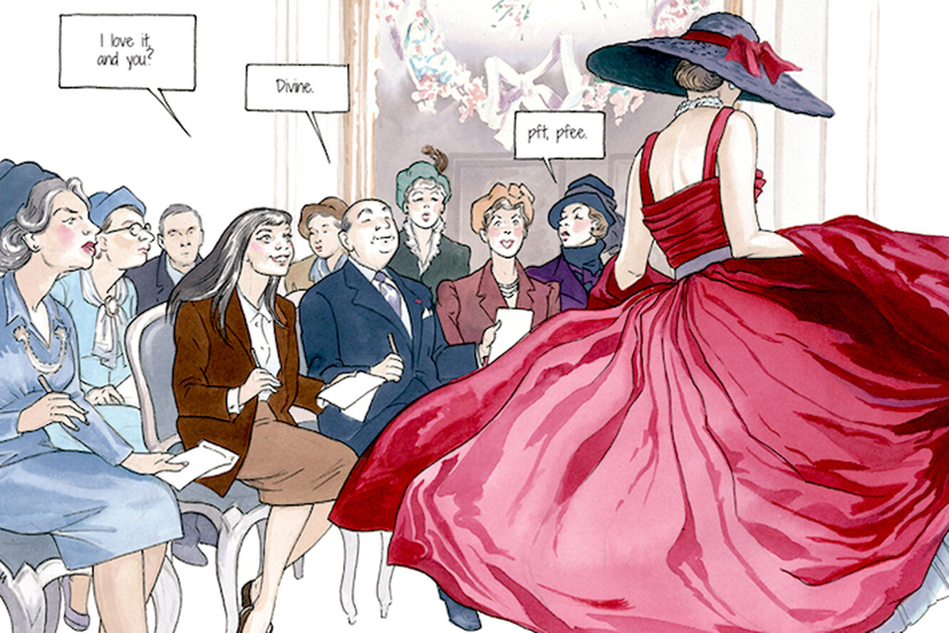 Книга комиксов Dior