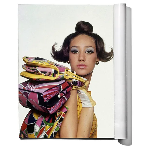 Мариса Беренсон в Emilio Pucci для Vogue 1965 Мариса Беренсон в Emilio Pucci для Vogue 1965