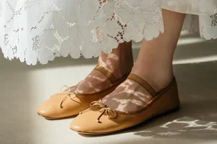 Хорошо забытое старое: с чем можно носить балетки в 2022 году