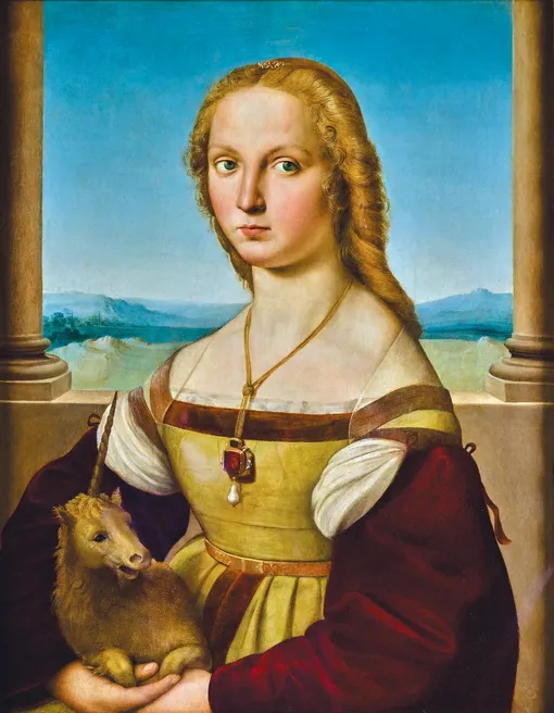 Raphael, «Portrait of a Lady with a Unicorn» (1505–1506)