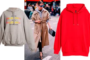 10 нейтральных худи, чтобы носить их с пиджаками и тренчами, как звезды стритстайла