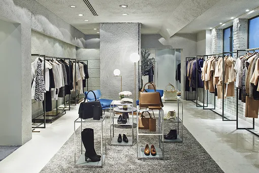 Временный магазин Max Mara в Лондоне