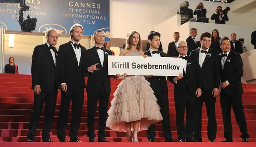 Команда фильма «Лето» в Каннах Команда фильма «Лето» в Каннах