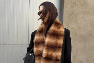 Этот шарф превратит любой зимний образ в трендовый