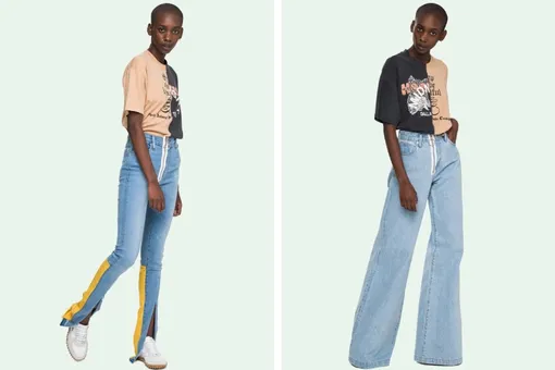 Идеальная пара джинс в капсуле Off-White и Levi's