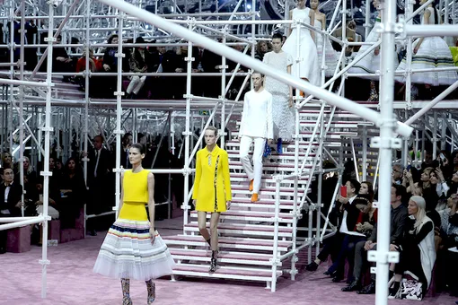 Показ Dior Haute Couture, весна-лето 2015