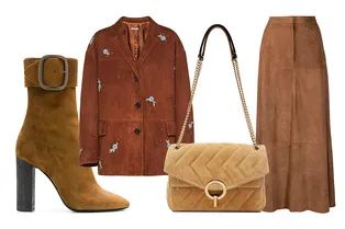 10 вещей из коричневой замши, которые сделают образ «дорогим»