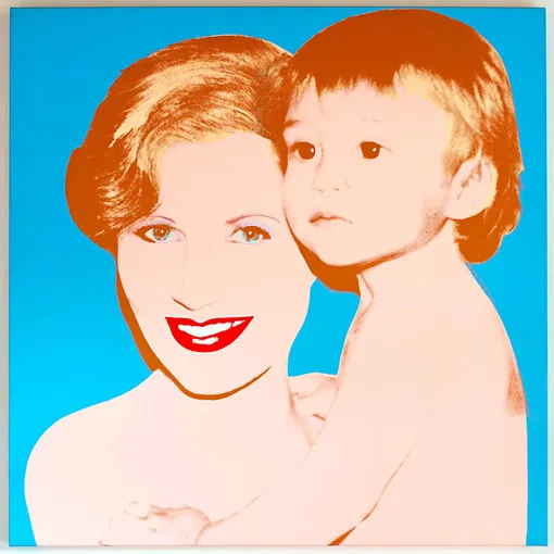Susan and Mark, 1983 –Andy Warhol Susan and Mark, 1983 –Andy Warhol