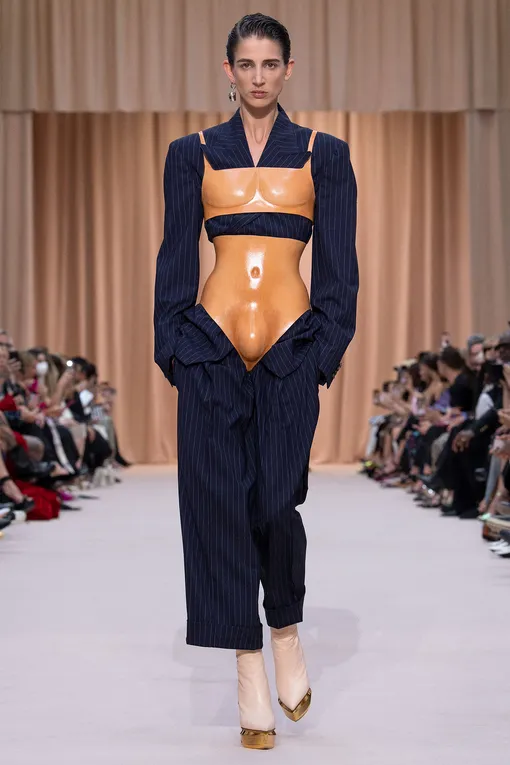 Jean Paul Gaultier X Olivier Rousteing Haute Couture осень-зима 2022/23 Jean Paul Gaultier X Olivier Rousteing Haute Couture осень-зима 2022/23