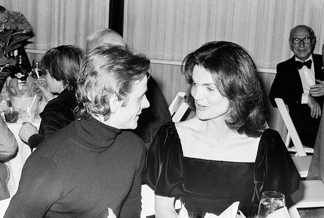 Михаил Барышников и Жаклин Кеннеди Онасис, 1970 год, Нью-Йорк