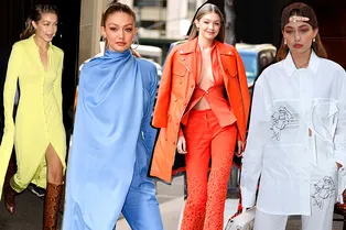 25 лучших нарядов Джиджи Хадид за 2019 год