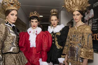 Dolce & Gabbana показали кутюрную коллекцию в театре La Scala