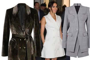 11 платьев-жакетов в стиле Меган Маркл, в которых можно отправиться хоть в офис, хоть на вечеринку