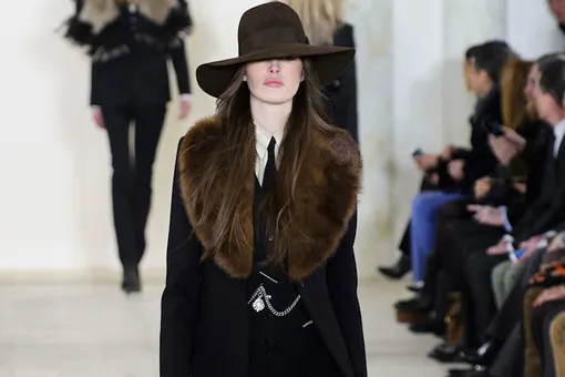 Показ Ralph Lauren, осень-зима 2015 Показ Ralph Lauren, осень-зима 2015