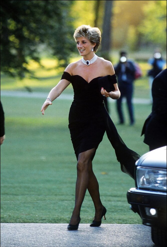 Принцесса Диана в «платье мести», 1994