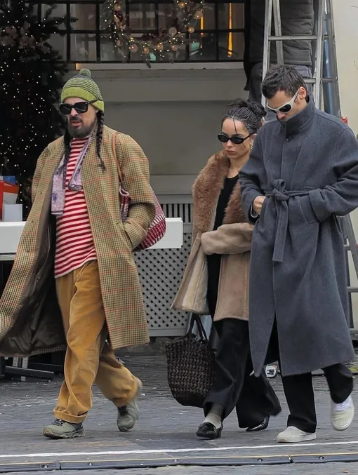 Зои Кравиц, Гарри Стайлс и Алессандро Микеле