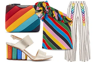 Радуга-дуга: 8 вещей в цветную полоску